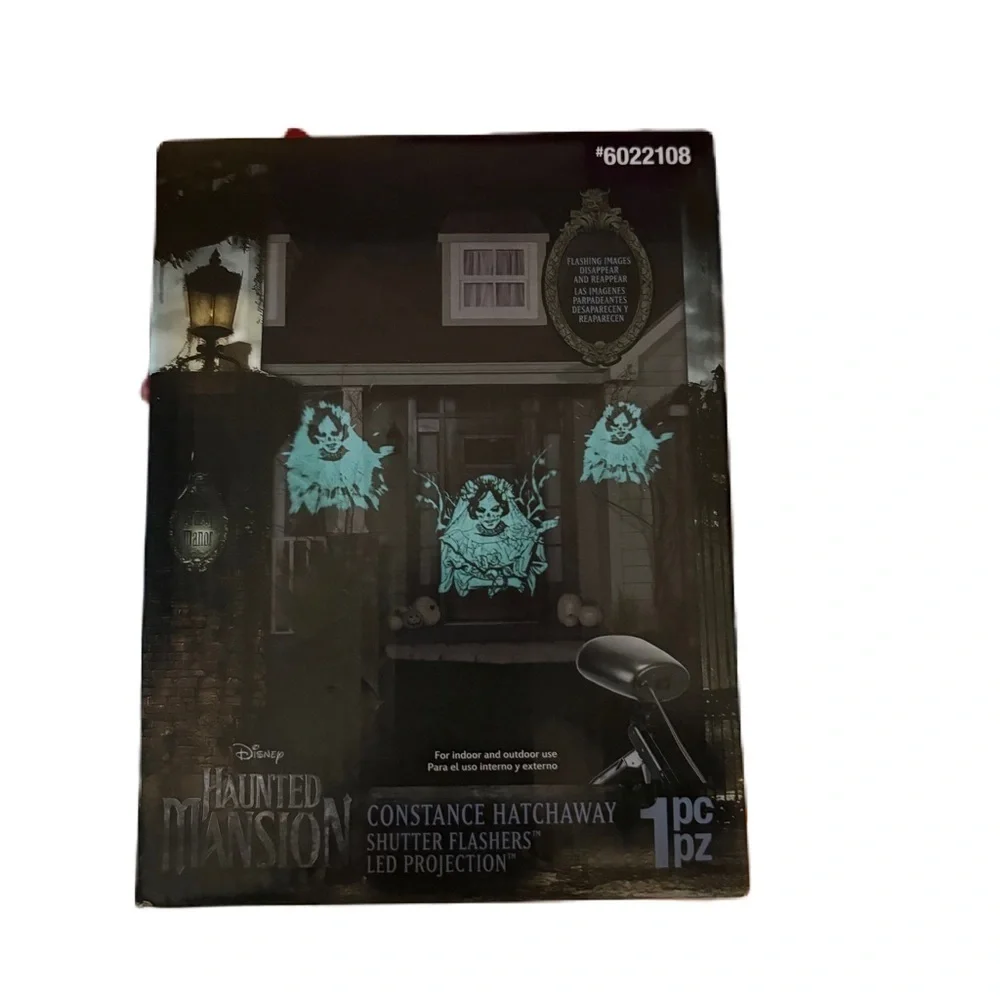 Disney Haunted Mansion LED Lightshow Constance Hatchaway NEW Projector